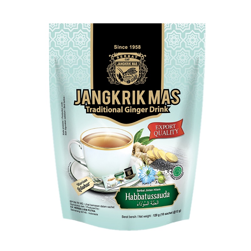 

Serbat Jangkrik Mas Habbatussauda 120 gr