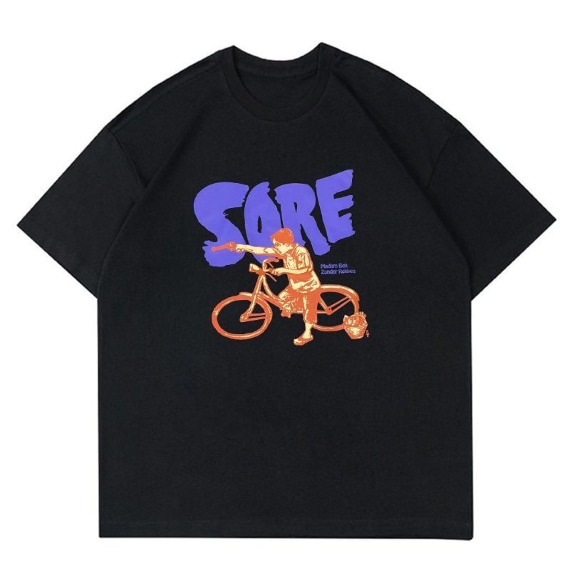 T-Shirt | OVERSIZE | Sore - Sartinem Oye Tshirt - Black | KAOS PRIA WANITA | BAJU DEWASA DAN ANAK | 