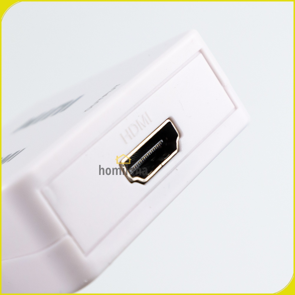 Konverter VGA ke HDMI - Taffware Saintholly ST-218 White