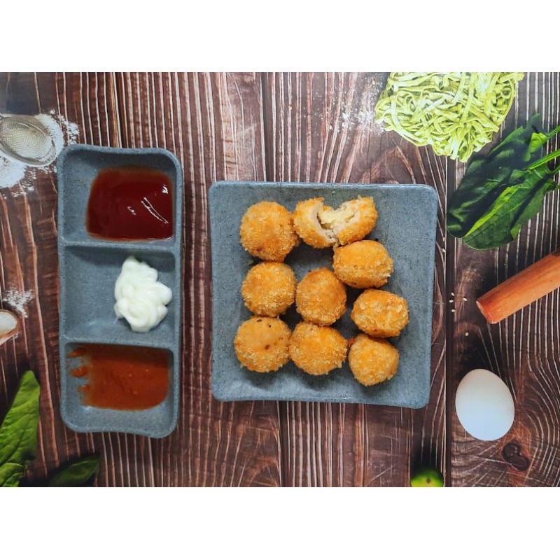 

Biterballen mozarella. per pack isi 10 pc