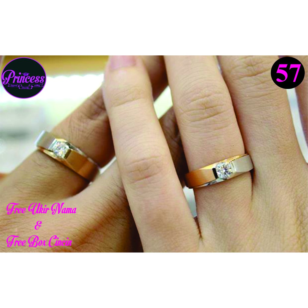 CINCIN KAWIN PALLADIUM CINCIN NIKAH COUPLE PALLADIUM PJ57