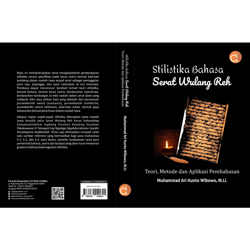 Buku Stilistika Bahasa Serat Wulang Reh Teori, Metode, Dan Aplikasi Pembahasan - Deepublish-2