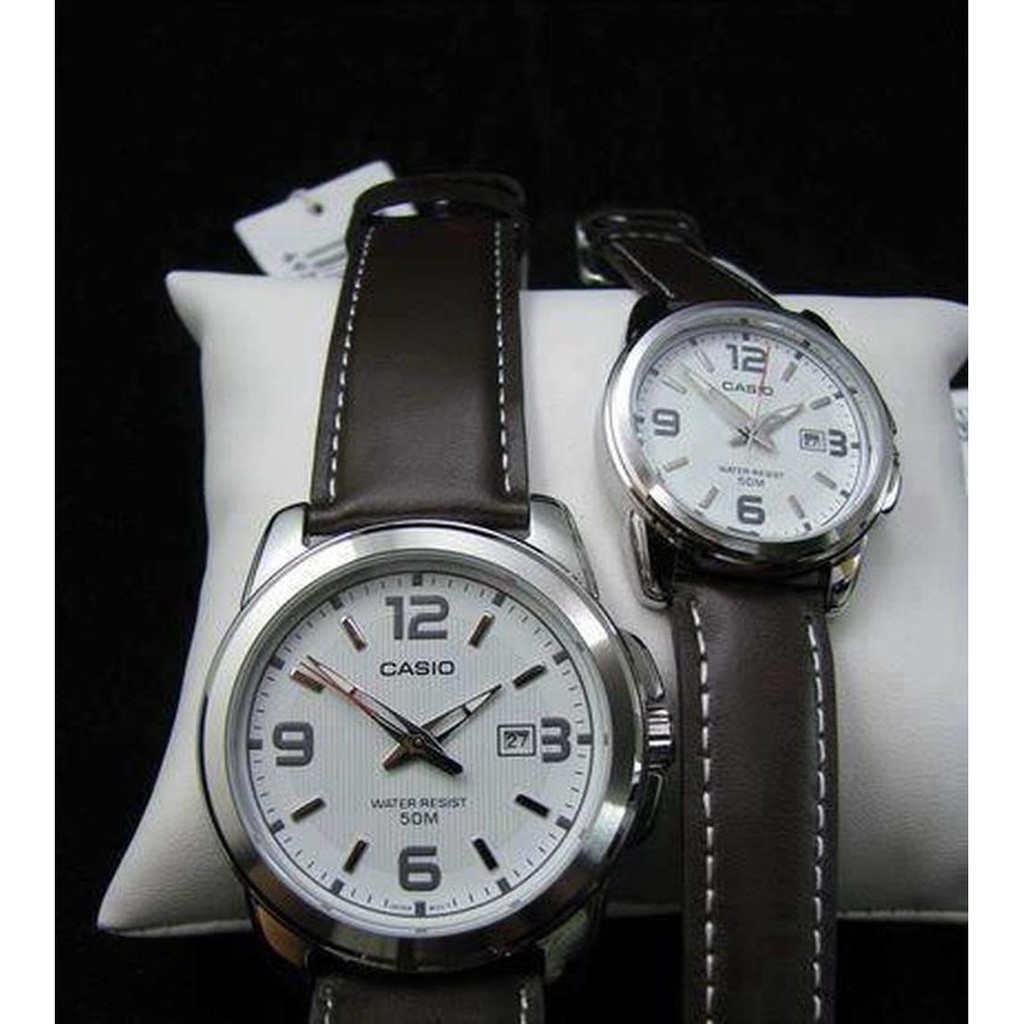 Casio Original MTP-1314L 7A / 8A / LTP-1314L 7A / 8A (simple and glamorous) Jam Tangan Kulit