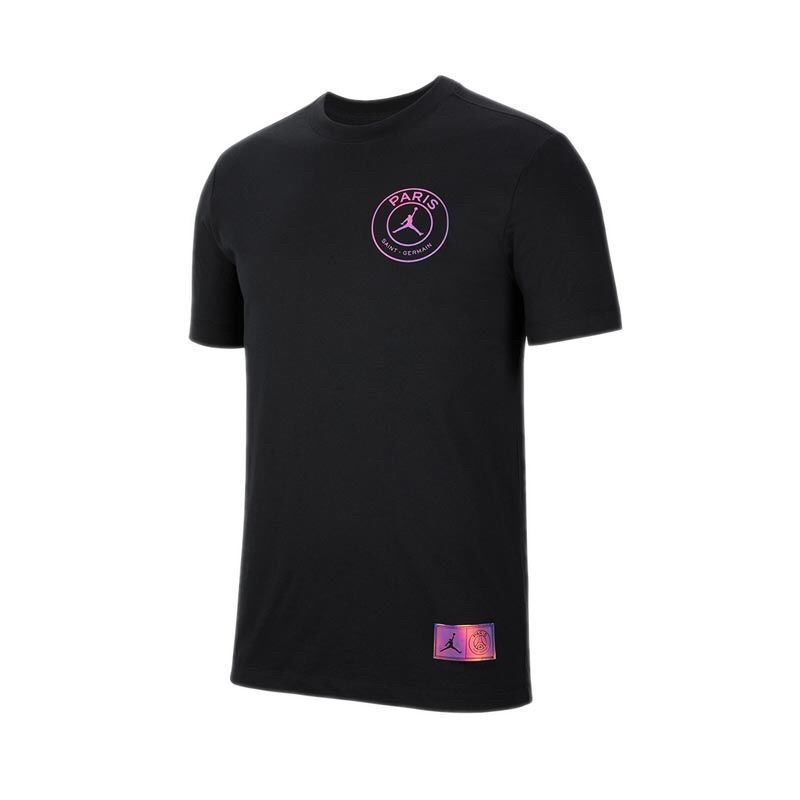 Kaos Jordan PSG Logo BLACK Tee