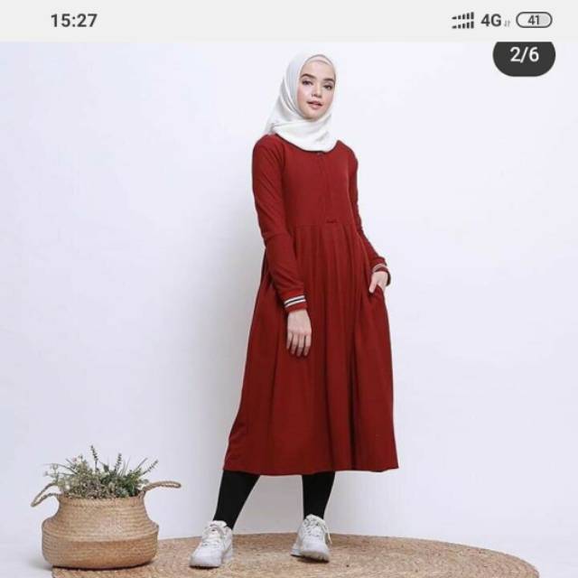 Preloved MIDI dress raia.id