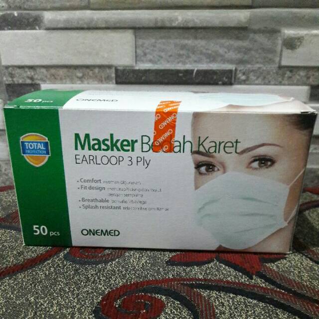  Masker  Bedah  Karet  Earloop 3 Ply Shopee Indonesia