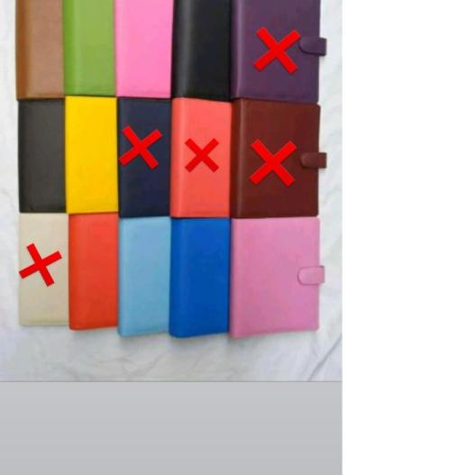 

♬ Binder kulit/A5 kecil Ring 20 - Hitam ۩