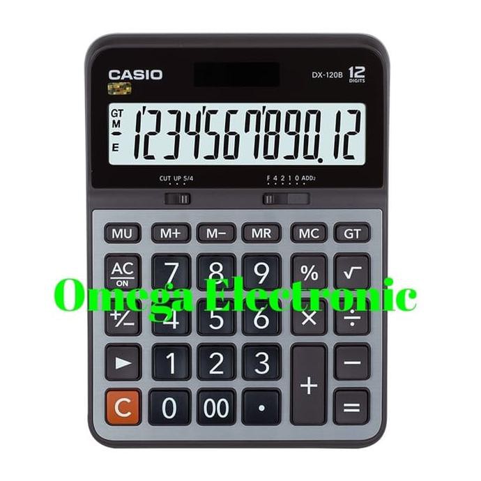 

CASIO DX 120S - CALCULATOR DESKTOP KALKULATOR KANTOR OFFICE DX-120S - CUCI GUDANG LHOOO