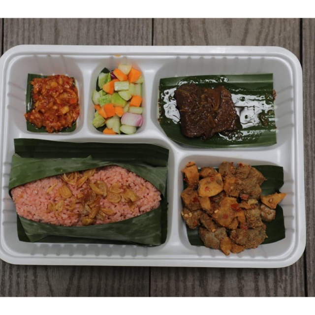 

10 boks Nasi Minyak Daging Melby