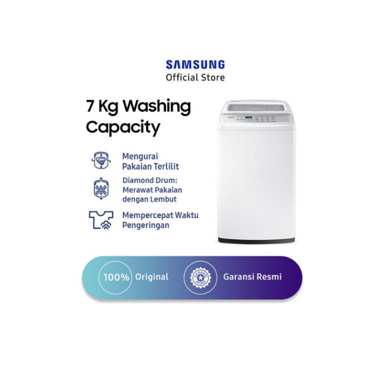 Samsung mesin cuci 1tabung 7kg