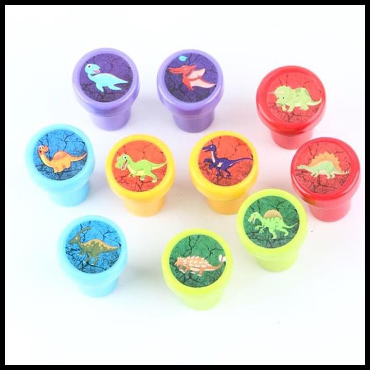 

Buruan Serbu Stempel Anak Dino Stamp Dinosaurus Murah Isi 10 Mainan Anak Edukasi