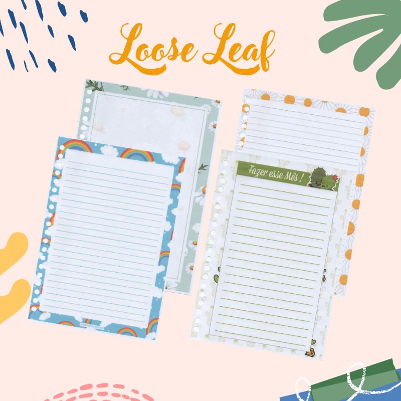 

ISI BINDER AESTHETIC A5 | LOOSE LEAF A5 | REFILL BINDER A5 | AESTHETIC