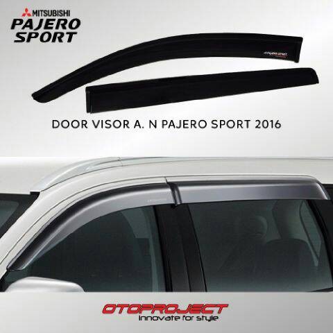 door visor / Talang Air   all new pajero sport 2016