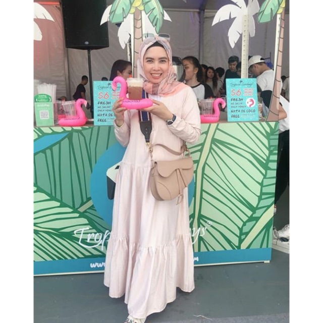 Versus City Gamis Scape Peach