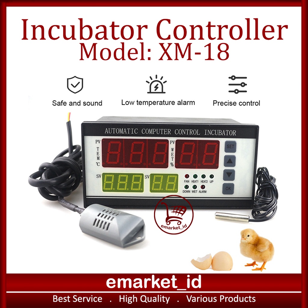 Inkubator Controller XM-18 / Automatic Computer Control Incubator XM18 / Mesin Tetas Telur / Egg