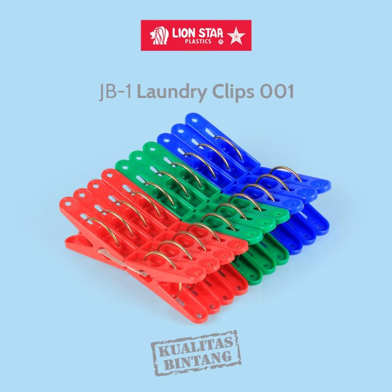 Lion Star JB-1 Jepitan Baju / Laundry Clips