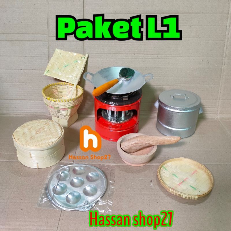 Paket Masak masakan mini seri L / Paket kompor mini minyak tanah