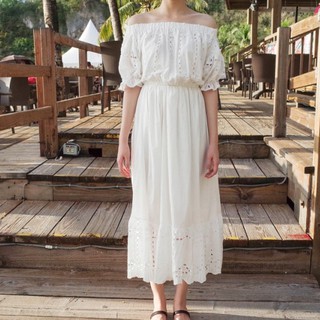 Long Dress Wanita Model Off Shoulder Tanpa Tali Warna Long Dress Wanita Model Off Shoulder Tanpa Tali Warna