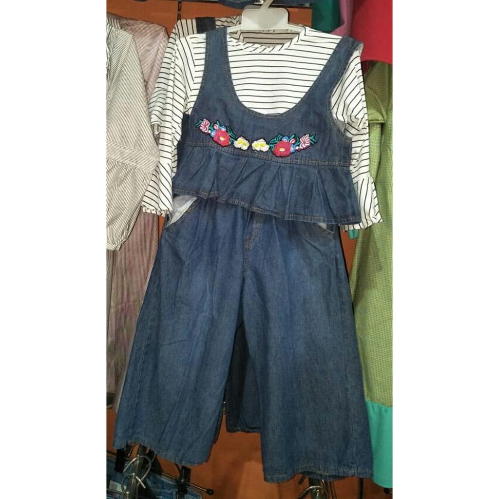 Diskon Setelan gamis celana anak levis