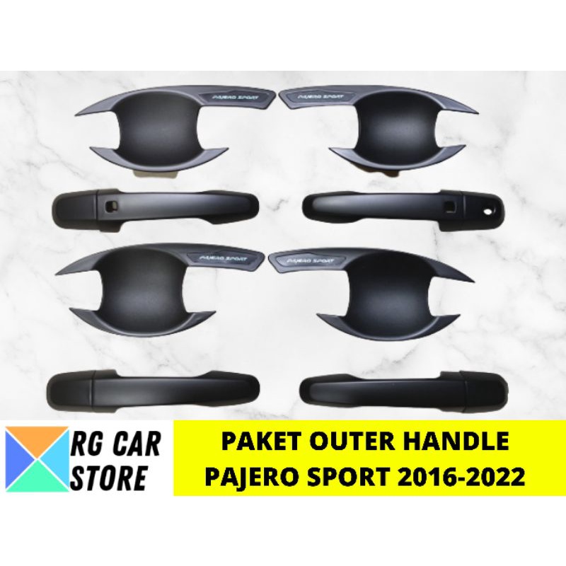 PAKET GARNISH OUTER HADLE PAJERO SPORT 2021-2022 DIJAMIN PNP BERKUALITAS