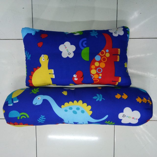 Bantal Guling Anak Junior Full Isi Silikon