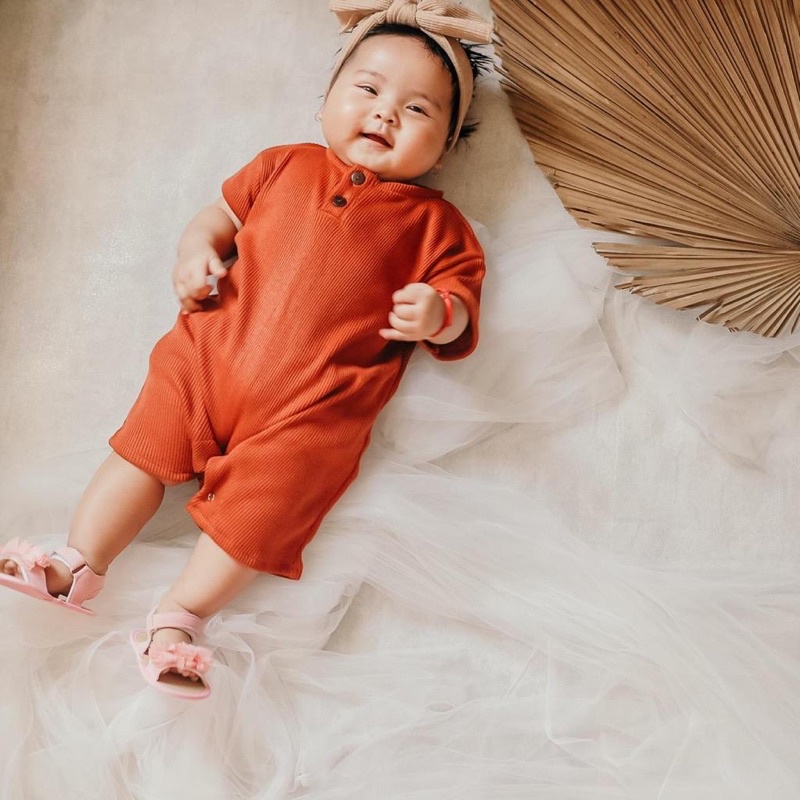 LITTLECAIM - BOO ROMPER | jumpsuit anak unisex