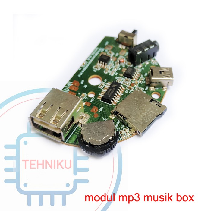 modul mp3 musik box K2 micro sd usb player model kaleng ,diy mp3 portabel