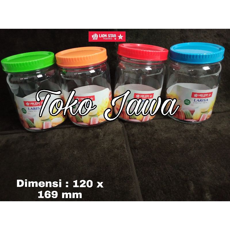 Toples Plastik Lion Star Larisa Candy Pot 1500 ml