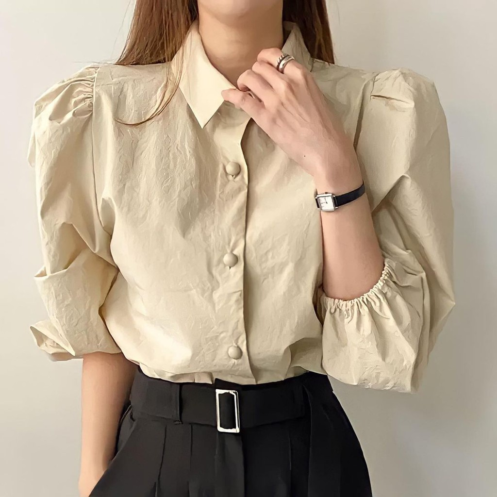 ENZY SHIRT - kemeja korea / korean style / shirt korea / kemeja hits / kemeja kekinian