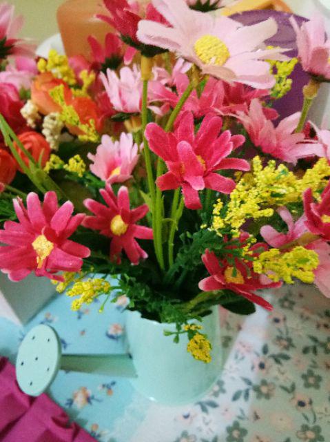 Bunga Plastik Kelereng Besar