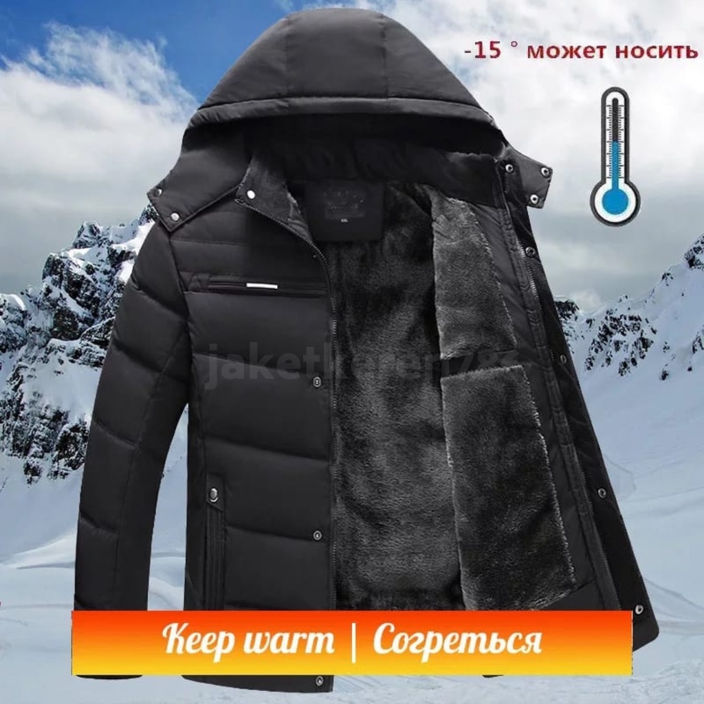 NEW !!!Jaket Winter Pria/Jaket Tebal/Jaket Musim Dingin/Jaket Winter Pria Terlaris/Jaket Keren 2021