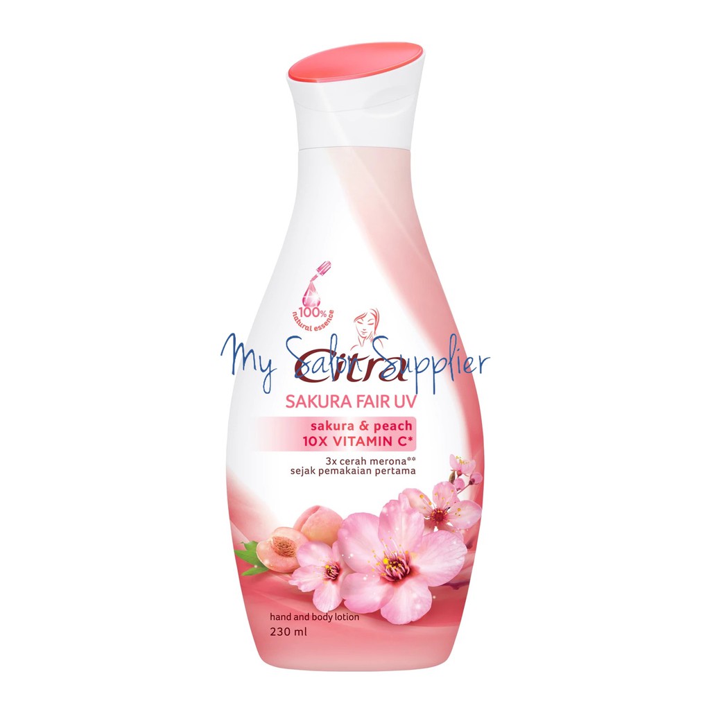 Citra Hand and Body Lotion Sakura Fair UV 230ml