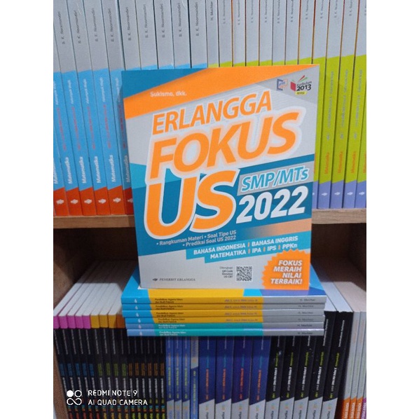 PROMO Buku Erlangga Fokus US SMP/MTS 2022