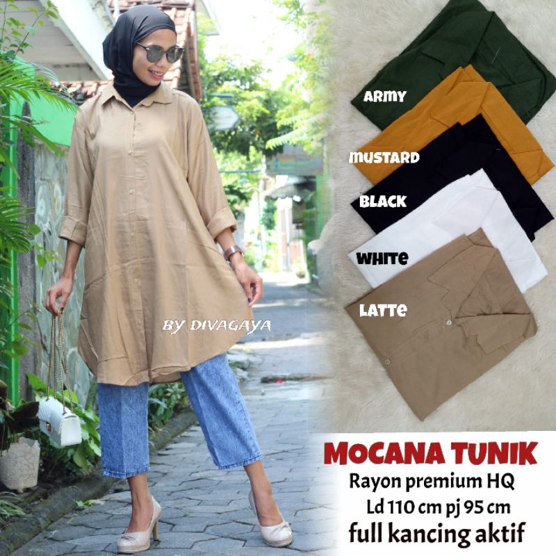 TUNIK MOCANA RAYON ADEM