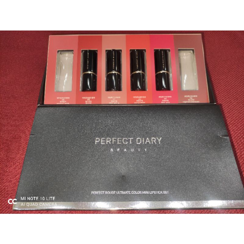 lipstick perfect diary