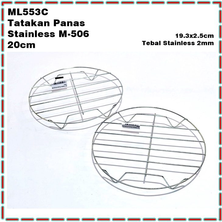 RML553C Tatakan/Alas Barang Panas Stainless M-506 20cm