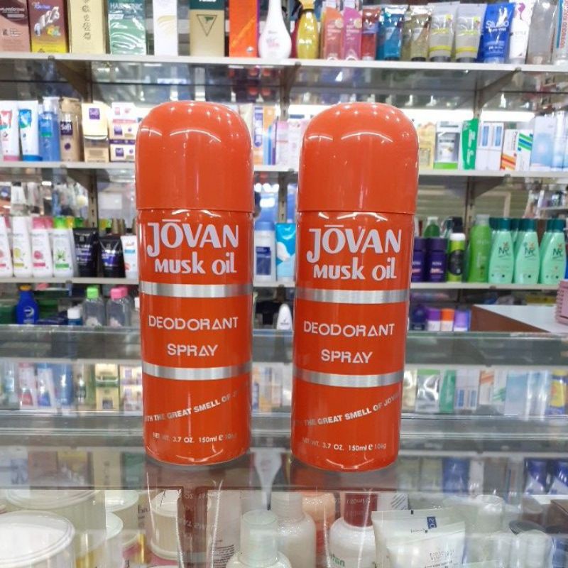 JOVAN MUSK OIL DEODORANT SPRAY