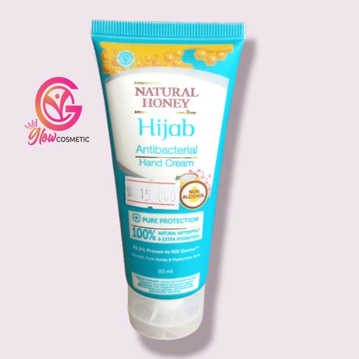 NATURAL HONEY HIJAB ANTIBACTERIAL HAND CREAM 50ML