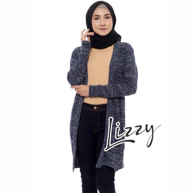 Lizzy - LONG TWIST CARDIGAN