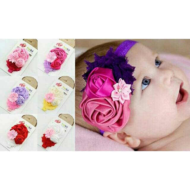 ♥BabyYank♥ BANDANA BUNGA BAYI - BANDO BAYI LUCU TERMURAH