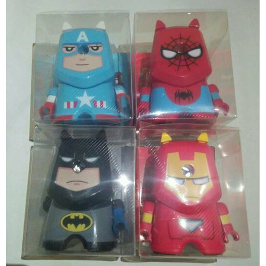 

Pencil sharpener / serutan rautan pensil meja karakter SUPERHERO