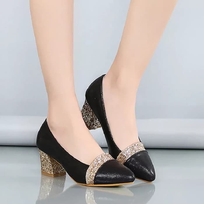 HAK TAHU GLITER | SEPATU WANITA | FLATSHOES PIDHYN