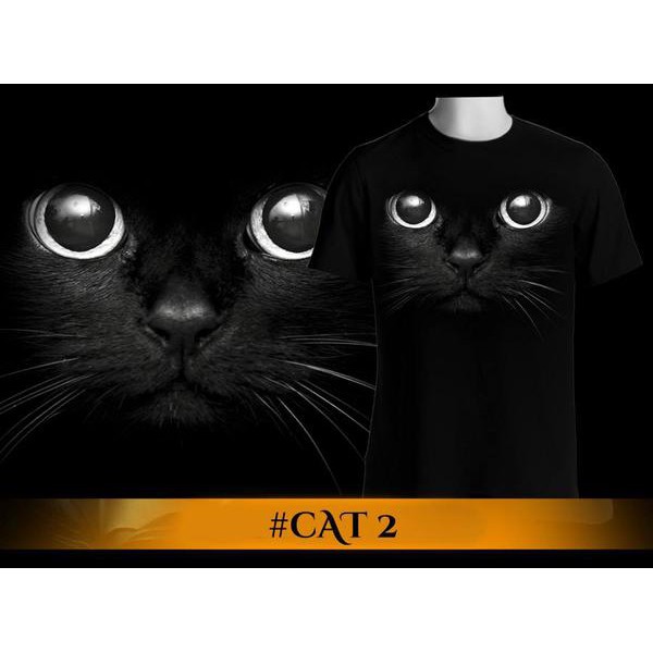 Kaos 3D cat 2