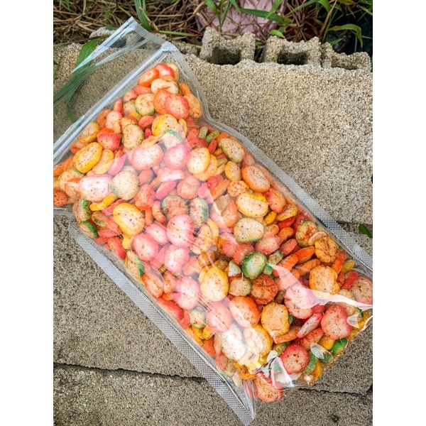 

KERUPUK KANCING 200 GRAM / SEBLAK KANCING VIRAL / SNACK VIRAL BANDUNG