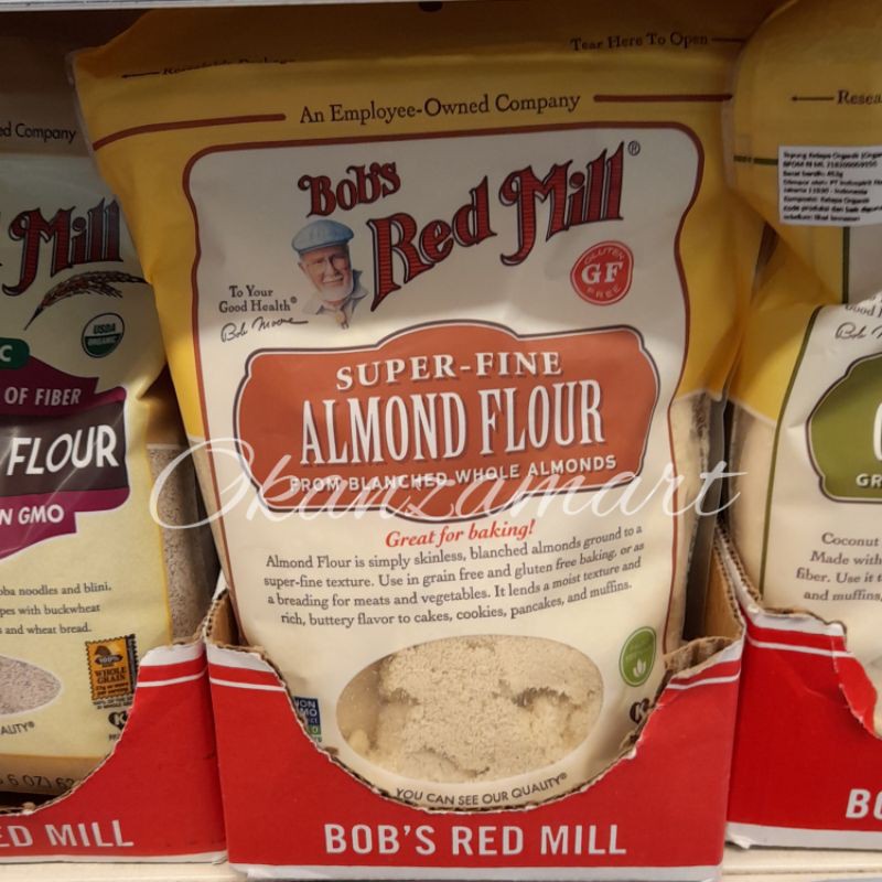 

Bob's Bobs Red Mill Super Fine Almond Meal/Flour 453gr