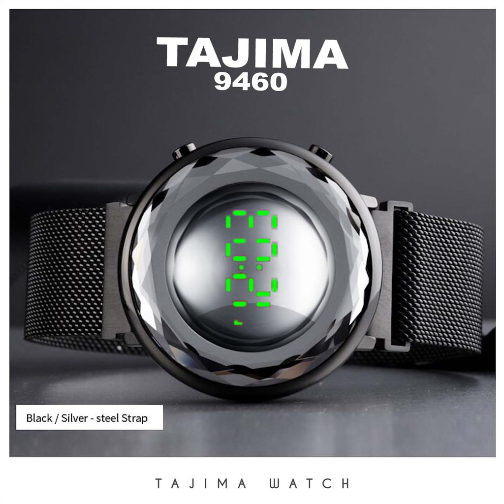 TAJIMA Jam Tangan Digital 9460 Tahan Air 50 Meter Garansi 1 Tahun