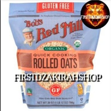 

bobs red mill oat organic quick cooking rolled oat 907gr