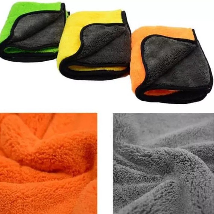 BIG SALE !! KAIN MICROFIBER TEBAL 800GSM SIZE 45X38 / kAIN LAP MOBIL INTERIOR PREMIUM 800GSM