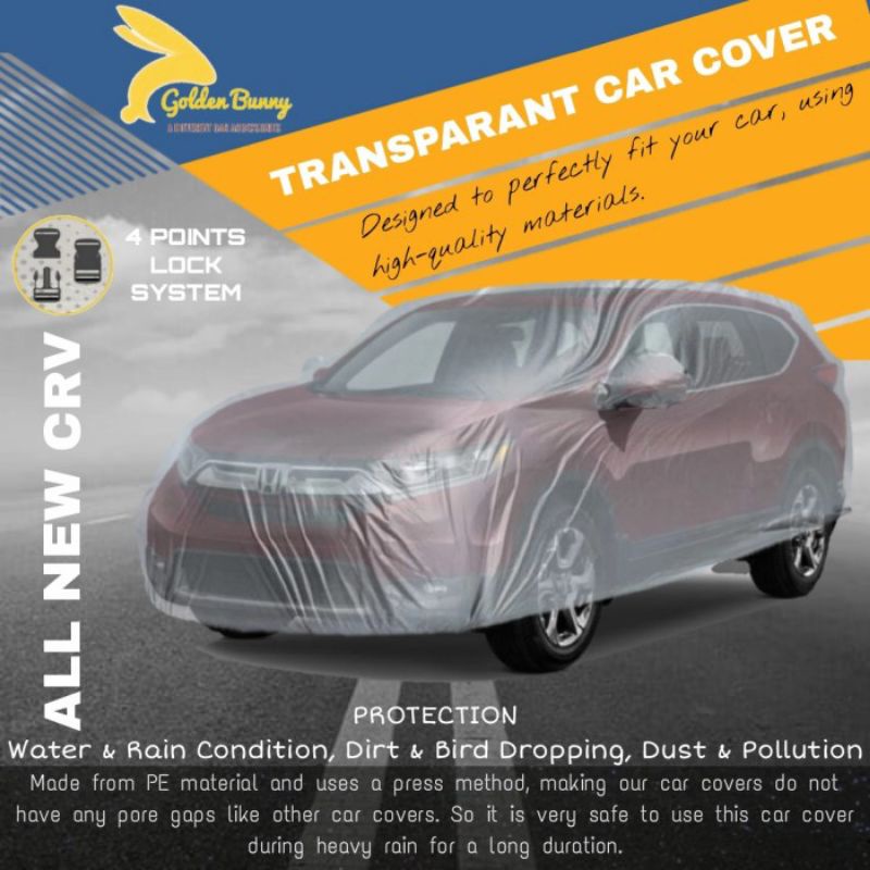 Body cover transparan all new CRV/CRV turbo 2020