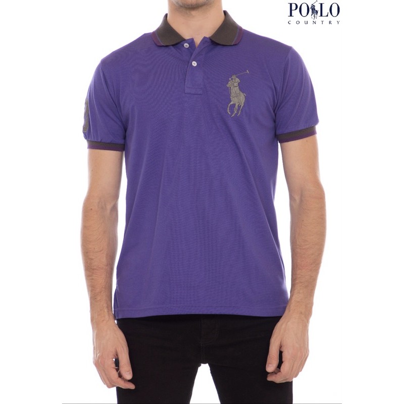 polo country /polo shirt cowok